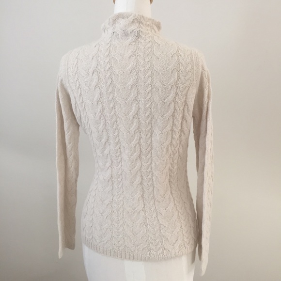 Peru Unlimited 100% Baby Alpaca Wool Cable Knit - Picture 7 of 8